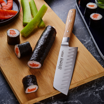 Couteau Mini-Santoku 14 cm Chêne vert - SIGNATURE