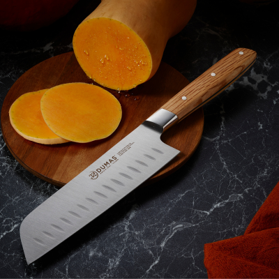 Coffret SIGNATURE Chêne Vert - Santoku 18 cm et Office 10 cm