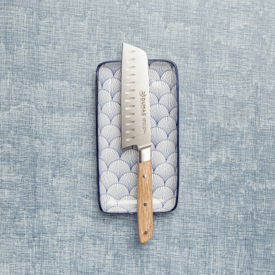 Couteau Mini-Santoku 14 cm Chêne vert - SIGNATURE