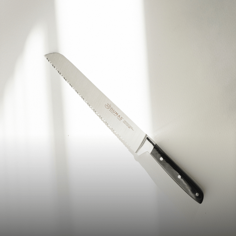 Couteau à pain 20 cm Micarta - 100 forgé - SIGNATURE
